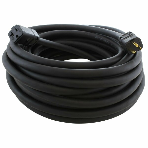 Ac Works 10ft SOOW 10 Gauge 20A 125 Volt NEMA 5-20  Over Kill Super Duty Rubber Extension Cord SD520PR-010